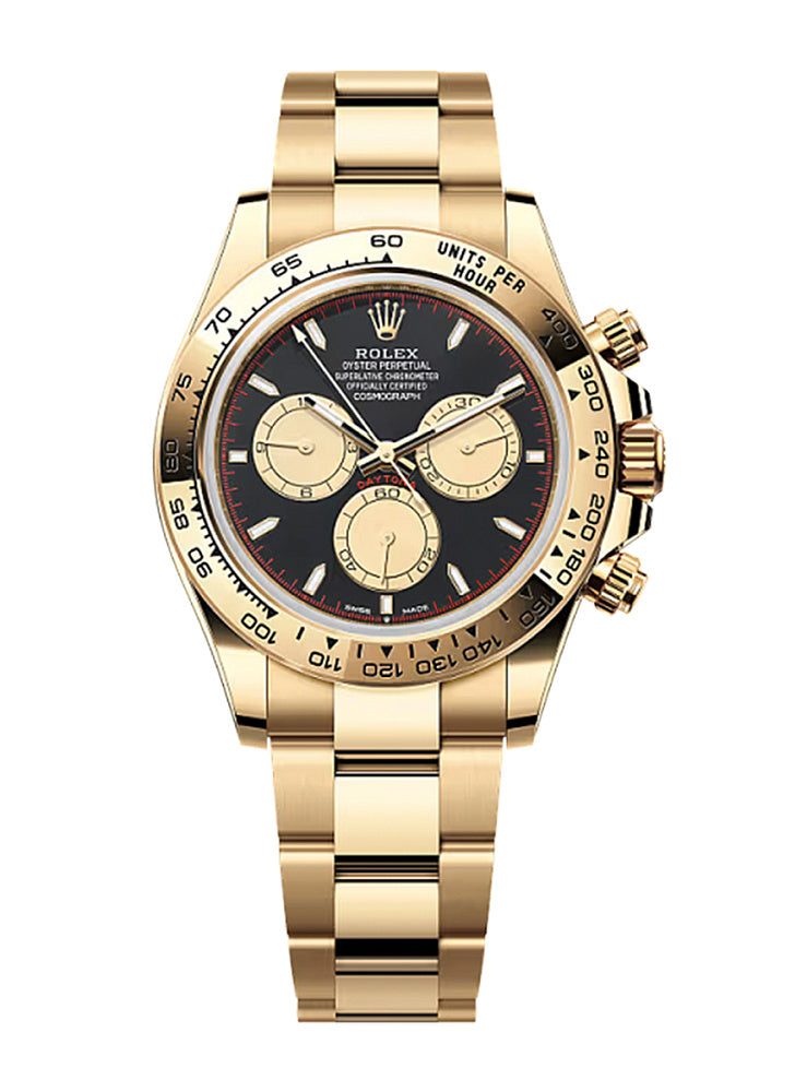 Rolex Daytona Yellow Gold Black Dial Paul Newman