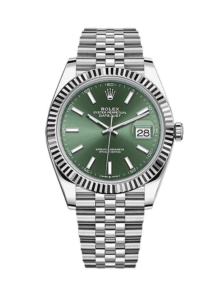 Rolex Datejust 41mm Mintgreen Dial