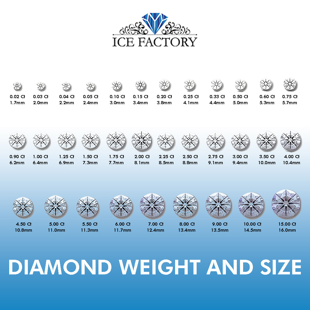 6 Prong solitaire diamond studs