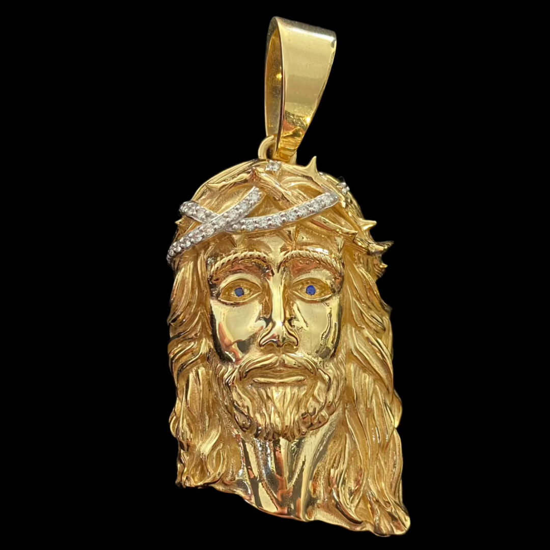 Jesus head pendant