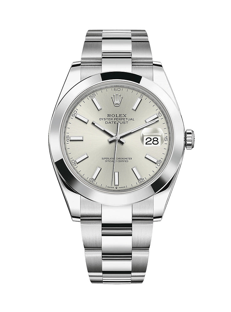 Rolex Oyster Perpetual Datejust 41mm Silver